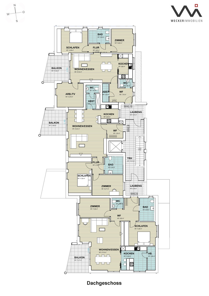 Wohnung zum Kauf als Kapitalanlage geeignet 392.500 € 3 Zimmer 98,5 m²<br/>Wohnfläche Zur Mühle 2 Müllenbach Marienheide 51709