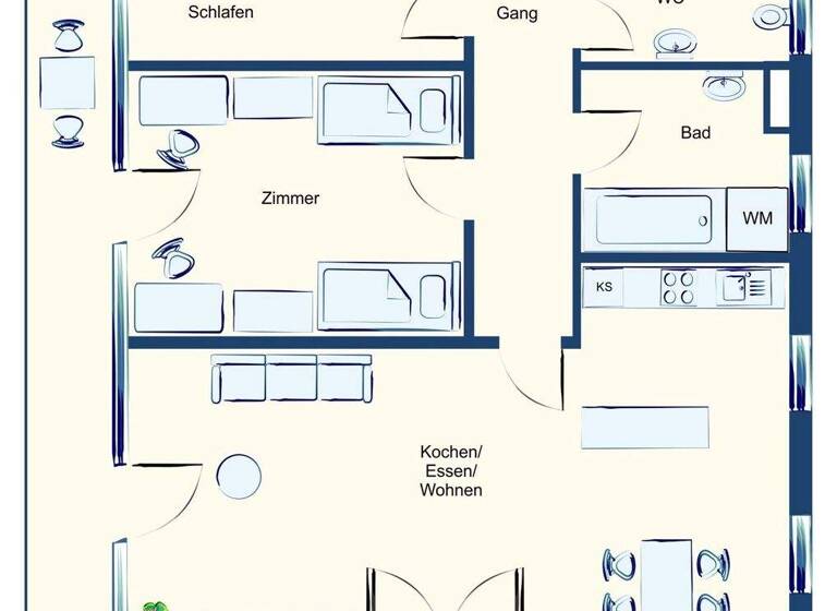 Wohnung zum Kauf 360.000 € 3 Zimmer 75,1 m² 1. Geschoss Maria-Theresien-Straße 14 Lustenau 6890