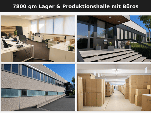 Produktionshalle zum Kauf provisionsfrei 6.000 m² Lagerfläche teilbar ab 7.800 m² Sonnefeld 96242
