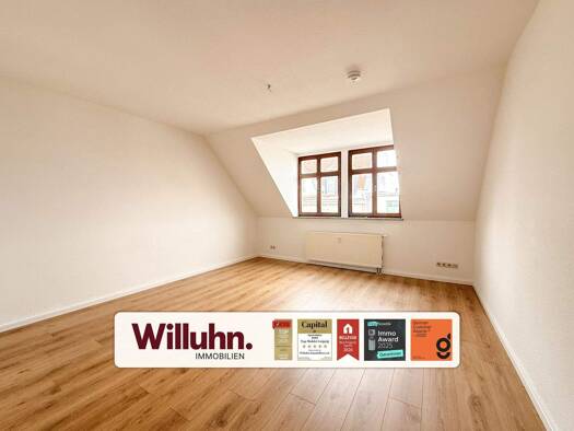 Wohnung zur Miete 703 € 2 Zimmer 63,9 m² 4. Geschoss Gohlis-Süd Leipzig 04155