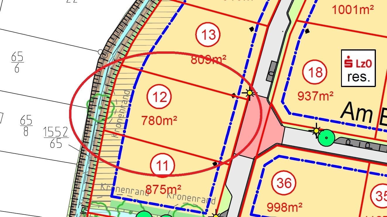 Grundstück zum Kauf 93.600 € 780 m²<br/>Grundstück Schortens Schortens 26419