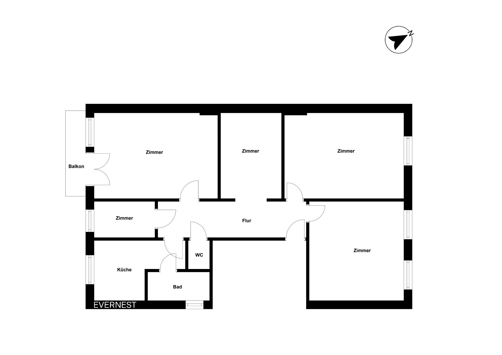 Wohnung zum Kauf 770.000 € 3,5 Zimmer 108 m²<br/>Wohnfläche 1.<br/>Geschoss Blankenese Hamburg 22587