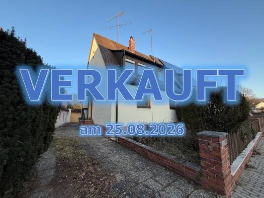 Doppelhaushälfte zum Kauf 299.000 € 1 Zimmer 107 m² 492 m² Grundstück Hauptstraße 13 Bubenreuth 91088