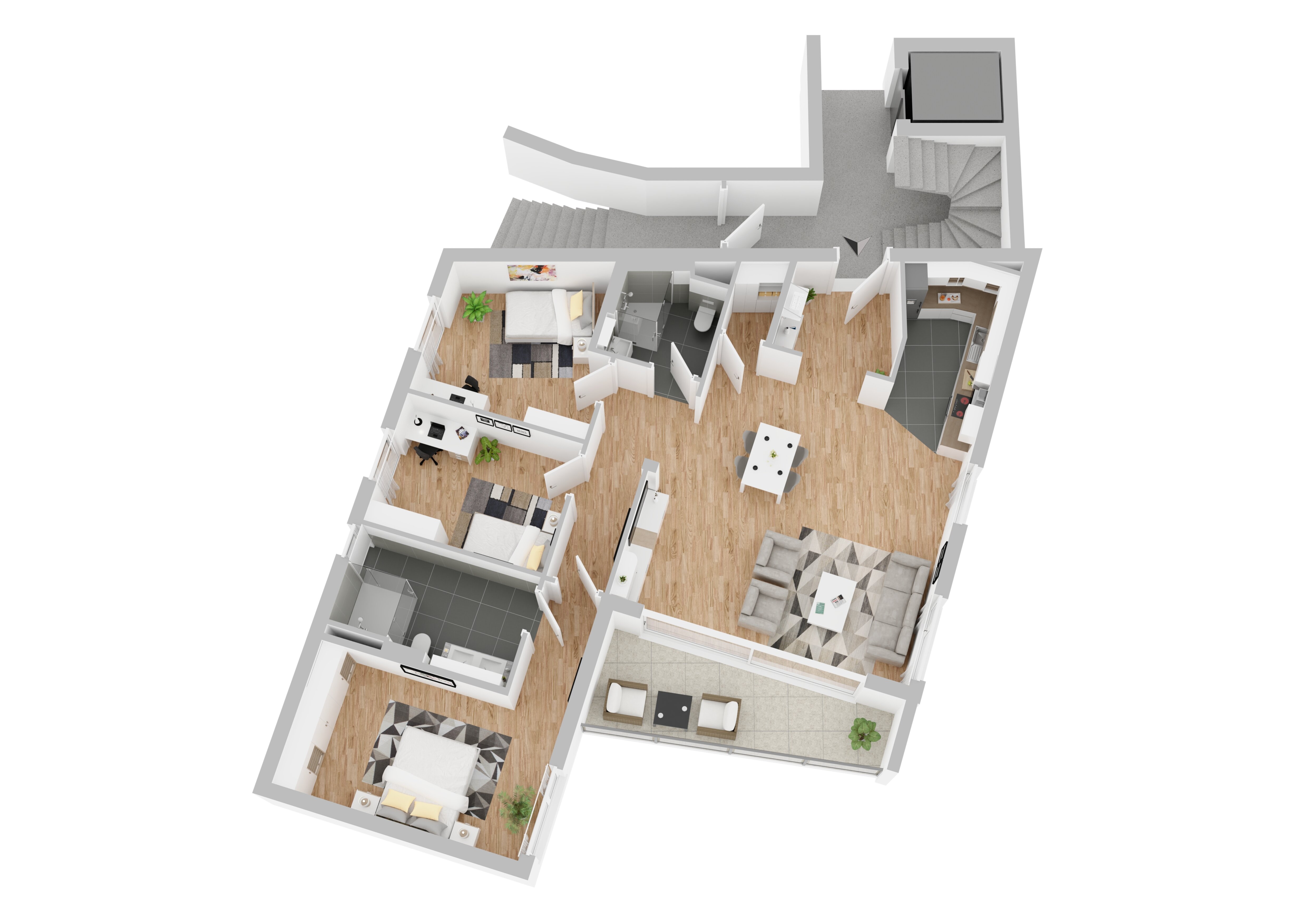 Wohnung zum Kauf provisionsfrei 960.000 € 4 Zimmer 109,1 m²<br/>Wohnfläche EG<br/>Geschoss Degerloch Stuttgart 70597