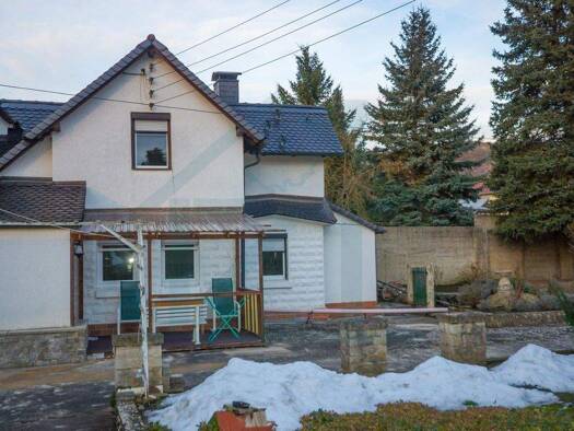 Einfamilienhaus zur Miete 550 € 4 Zimmer 78 m² 852 m² Grundstück Dorndorf-Steudnitz Dornburg - Camburg Dorndorf -Steudnitz 07774