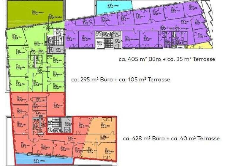 Bürofläche zur Miete 16,95 € 428,5 m² Bürofläche teilbar ab 428,5 m² Bahrenfeld Hamburg 22761
