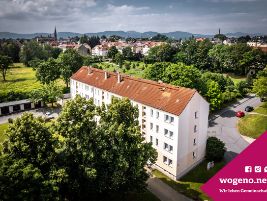 Wohnung zur Miete 395 € 3 Zimmer 59 m² 4 Geschosse frei ab sofort Clara-Zetkin-Straße 24 Zittau 02763