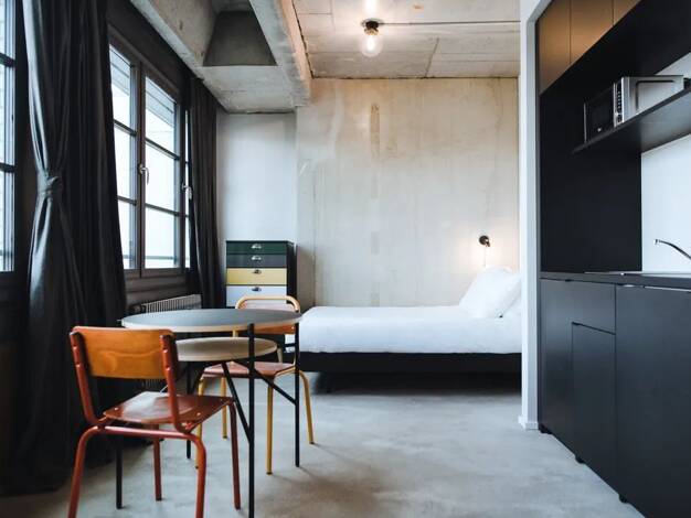 Wohnung zur Miete 1.309 € 1 Zimmer 29 m² frei ab sofort Friedrichshain Berlin 10243