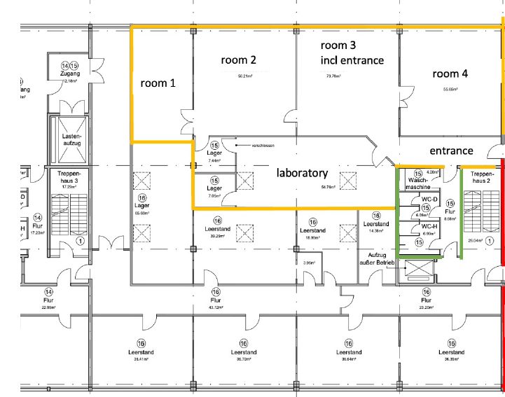 Bürofläche zur Miete 2.432 € 304 m²<br/>Bürofläche Nordenstadt - Ost Wiesbaden 65205