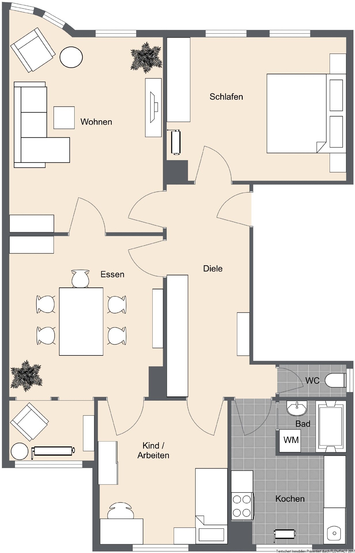 Wohnung zum Kauf 299.000 € 4 Zimmer 99,4 m²<br/>Wohnfläche Wielandstr. Ulm 89073