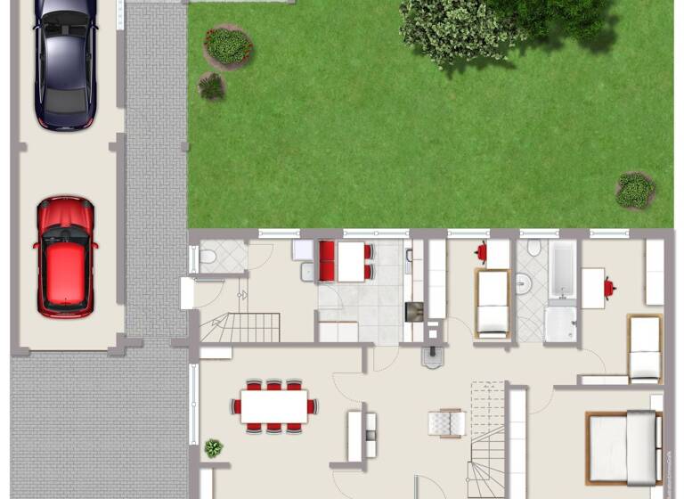 Bungalow zum Kauf 279.000 € 6 Zimmer 165 m² 920 m² Grundstück Wittkopsbostel Scheeßel, Wittkopsbostel 27383