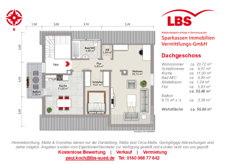 Maisonette zum Kauf 449.000 € 6 Zimmer 139,8 m² 1. Geschoss Feldkirchen Neuburg 86633
