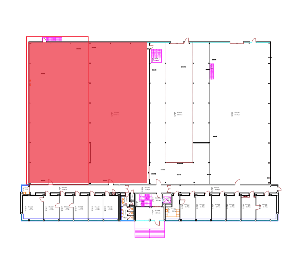 Lagerhalle zur Miete 6,50 € 537 m²<br/>Lagerfläche ab 537 m²<br/>Teilbarkeit Münchener Straße 100 -106 Frohnhausen Essen 45145