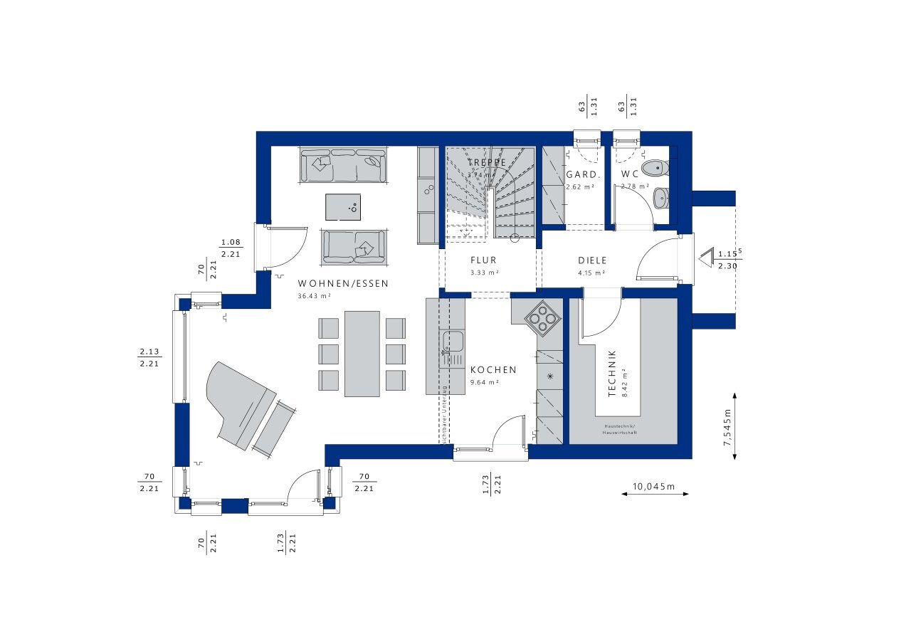 Einfamilienhaus zum Kauf 499.750 € 4 Zimmer 135 m²<br/>Wohnfläche 830 m²<br/>Grundstück Groß Stieten Groß Stieten 23972