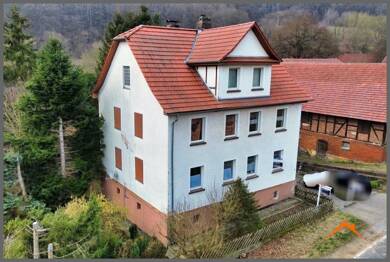 Einfamilienhaus zum Kauf provisionsfrei 149.000 € 6 Zimmer 176 m² 954 m² Grundstück frei ab sofort Empfershausen Körle 34327