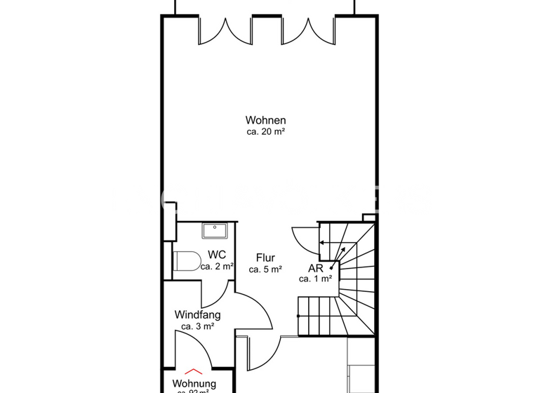 Wohnung zum Kauf 980.000 € 4 Zimmer 92 m² Hoheluft-Ost Hamburg 20251