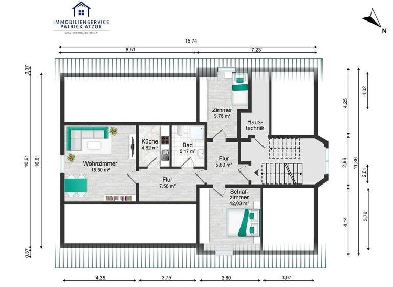 Wohnung zum Kauf 119.000 € 3 Zimmer 47,2 m² Treysa Schwalmstadt 34613