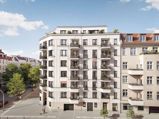 Wohnung zum Kauf - Neubau 1.125.900 € 4 Zimmer 91 m² 1. Geschoss Suarezstraße 24 Charlottenburg Charlottenburg-Wilmersdorf 14057