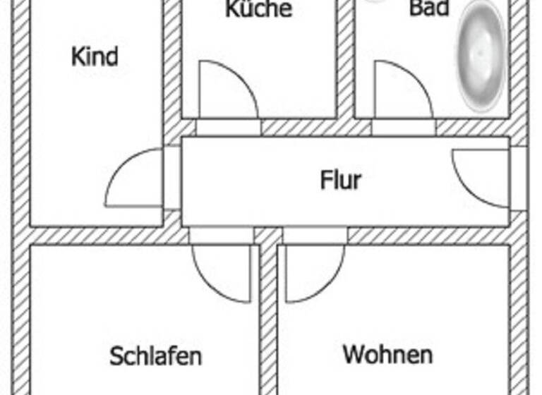 Wohnung zur Miete 425 € 3 Zimmer 68 m² frei ab sofort Dr.-Scheider-Straße 5 Innenstadt Riesa 01589