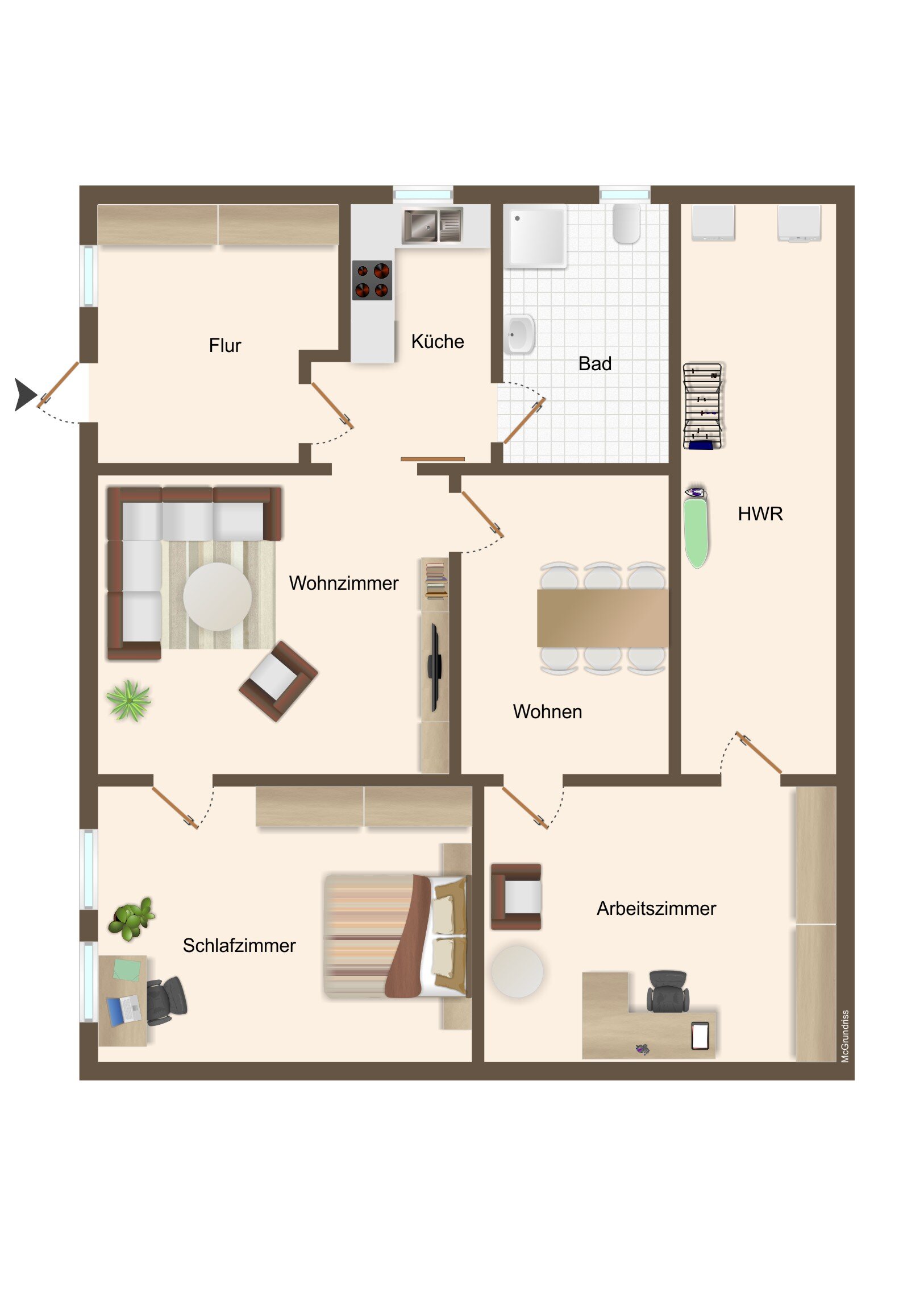 Einfamilienhaus zum Kauf 198.000 € 4 Zimmer 80 m²<br/>Wohnfläche 446 m²<br/>Grundstück Senzig Königs Wusterhausen 15712