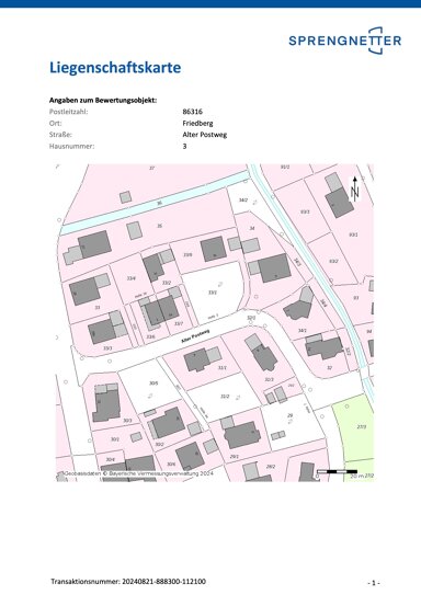 Grundstück zum Kauf 409.999 € 698 m² Grundstück Bachern Friedberg 86316