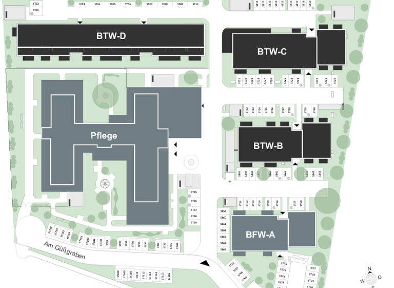 Wohnung zur Miete 1.015 € 2 Zimmer 62 m² Geschoss EG/3 frei ab sofort Lenting 85101