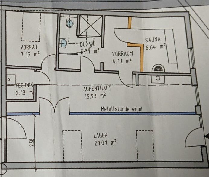 Büro-/Praxisfläche zum Kauf 70.000 € 2 Zimmer 72 m²<br/>Bürofläche Kuhbach Lahr/Schwarzwald 77933