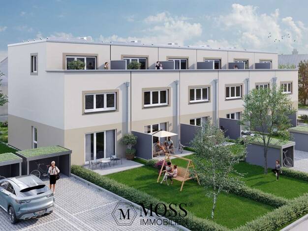 Reihenmittelhaus zur Miete - Erstbezug 2.290 € 4 Zimmer 123 m² 255 m² Grundstück Herten Rheinfelden (Baden) 79618