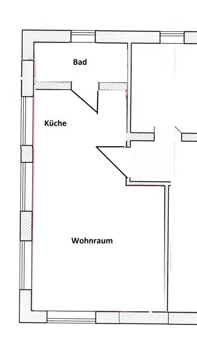 Wohnung zur Miete 270 € 1 Zimmer 24 m² frei ab sofort Burgthann Burgthann 90559