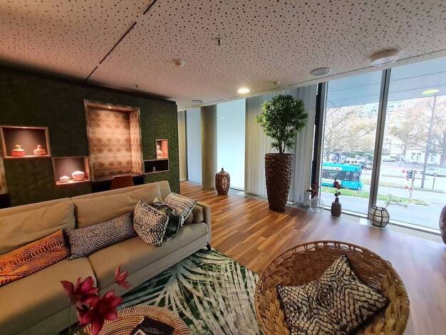 Bürofläche zur Miete provisionsfrei 7 m² Bürofläche teilbar ab 7 m² Baseler Straße 10 Gutleutviertel Frankfurt am Main 60329