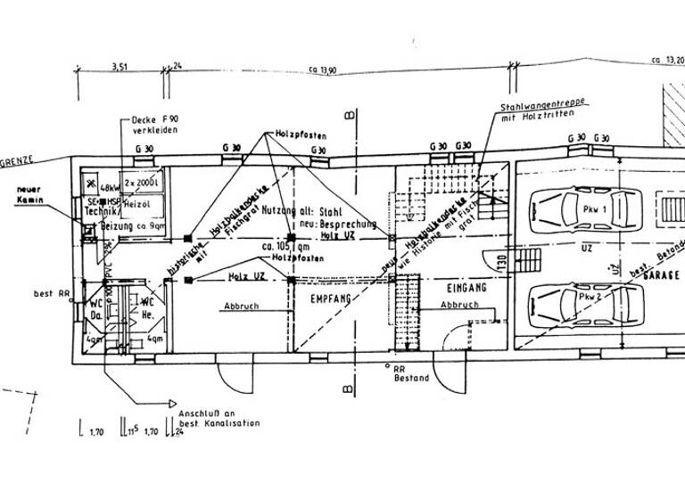 Bürofläche zur Miete 2.500 € 350 m² Bürofläche Fürfeld Bad Rappenau-Fürfeld 74906