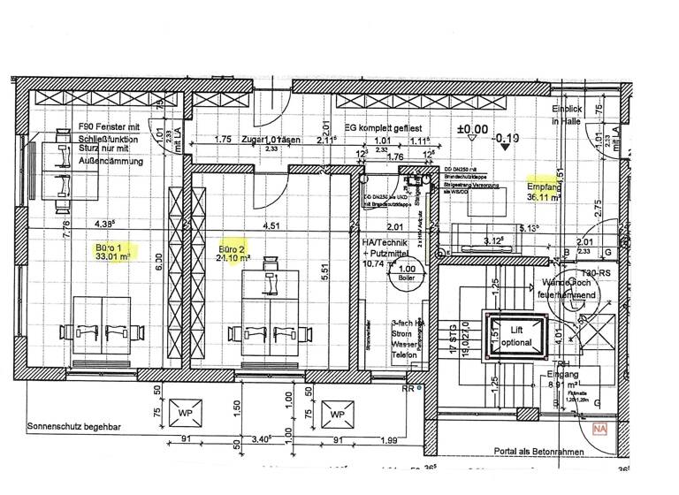 Büro zur Miete - Erstbezug 2.950 € 270 m² Bürofläche Ransbach-Baumbach 56235