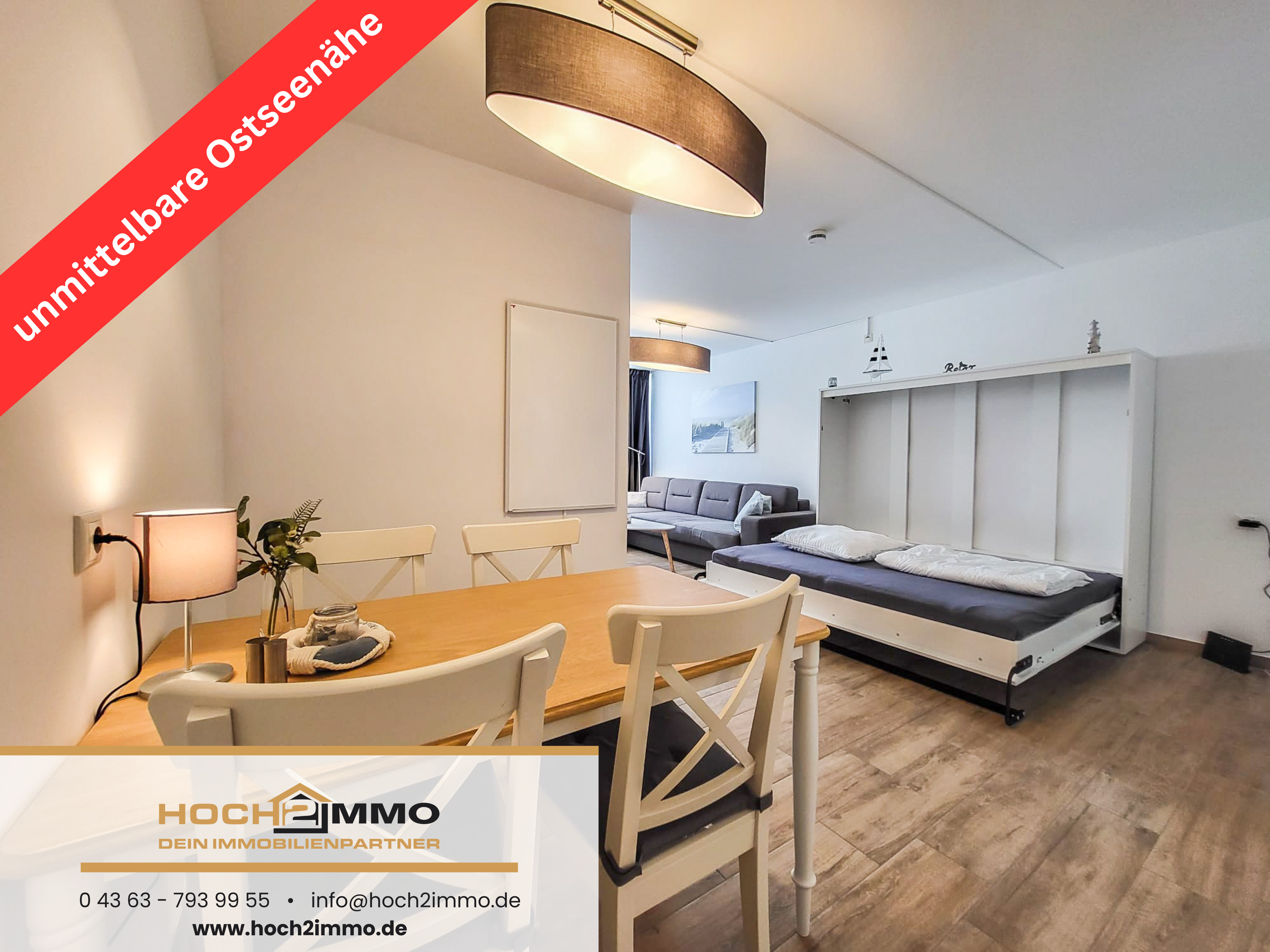 Wohnung zum Kauf 175.000 € 2 Zimmer 45 m²<br/>Wohnfläche Marina Wendtorf Wendtorf 24235