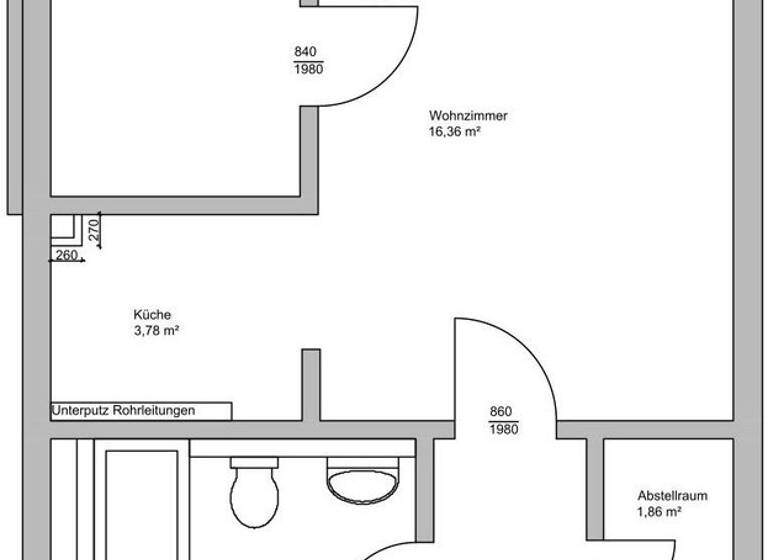 Wohnung zum Kauf provisionsfrei 255.000 € 2 Zimmer 40 m²<br/>Wohnfläche 1.<br/>Geschoss Fliederweg 34 Wildau 15754