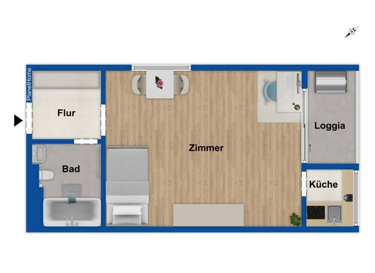 Wohnung zum Kauf 299.000 € 1 Zimmer 29,3 m²<br/>Wohnfläche 1.<br/>Geschoss Schwabing-Freimann München 80805