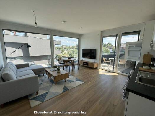 Terrassenwohnung zur Miete 790 € 2 Zimmer 44,4 m² 1. Geschoss frei ab sofort Wien 1220