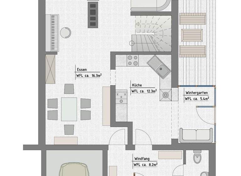 Doppelhaushälfte zum Kauf 220.000 € 4 Zimmer 146,1 m² 630 m² Grundstück Oldendorf 21385