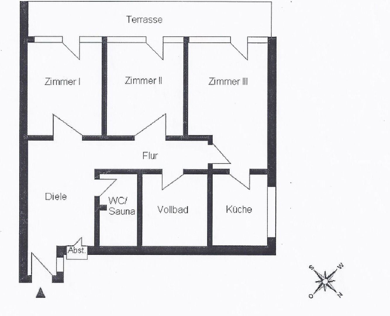 Terrassenwohnung zur Miete 2.700 € 3 Zimmer 113,5 m²<br/>Wohnfläche EG<br/>Geschoss Blankenese Hamburg 22587