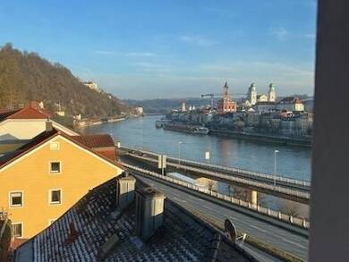 Studio zur Miete 1.180 € 2 Zimmer 83,5 m² 3. Geschoss Eggendobl 10 Hacklberg Passau 94034