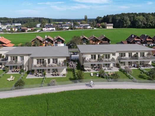 Wohnung zum Kauf - Erstbezug 533.500 € 4 Zimmer 92,2 m² EG Waldweg 8 Perwang am Grabensee 5166