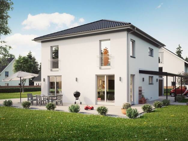 Einfamilienhaus zum Kauf - Erstbezug provisionsfrei 549.000 € 4 Zimmer 124 m² 540 m² Grundstück frei ab 01.01.2027 Hopfenweg 28 Pyrbaum Pyrbaum 90602