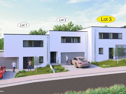 Doppelhaushälfte zum Kauf 1.357.000 € 4 Zimmer 166,1 m² Roeser 3390