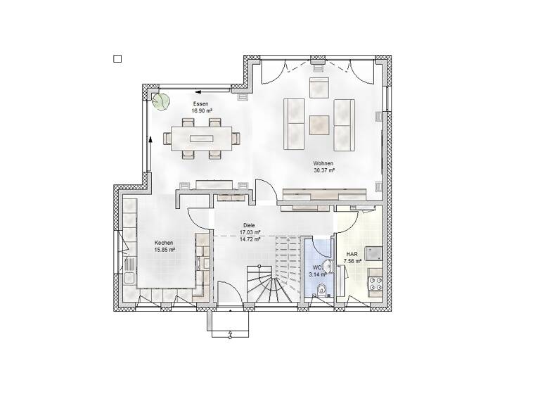 Einfamilienhaus zum Kauf - Erstbezug provisionsfrei 549.900 € 175 m² Holzhausen Leipzig 04288