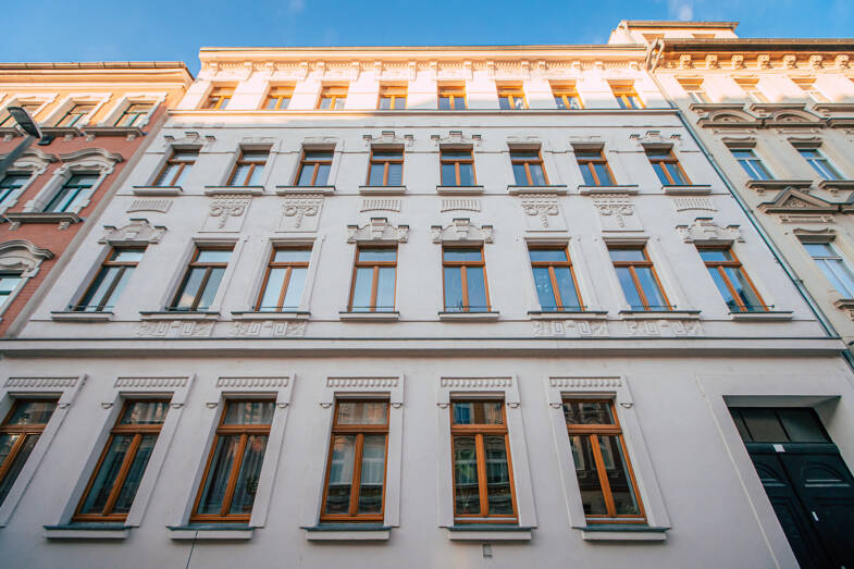 Wohnung zur Miete 599 € 1 Zimmer 46 m² EG Faradaystraße 21 Möckern Leipzig 04159