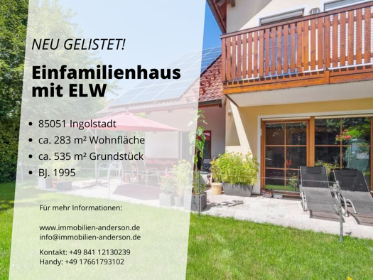 Einfamilienhaus zum Kauf 895.000 € 10 Zimmer 283 m² 535 m² Grundstück Knoglersfreude Ingolstadt 85051