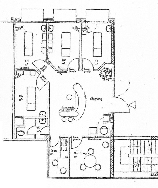 Praxis zur Miete 1.728 € 4 Zimmer 96 m²<br/>Bürofläche Bahnhofsviertel Regensburg 93047