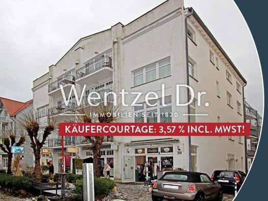 Studio zum Kauf 185.000 € 1 Zimmer 34,7 m² 3. Geschoss Binz 18609