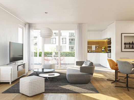 Terrassenwohnung zum Kauf - Neubau provisionsfrei 356.000 € 2 Zimmer 67,5 m² EG Emma-Geenen-Straße Landau Landau in der Pfalz 76829