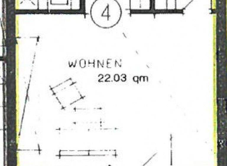 Studio zum Kauf provisionsfrei 98.000 € 1 Zimmer 35,4 m² 2. Geschoss Schwaningen Stühlingen 79780