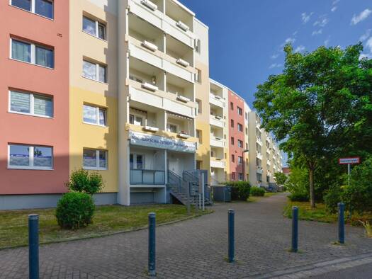 Wohnung zur Miete 416 € 3 Zimmer 57,2 m² 3. Geschoss Am Hechtgraben 5 Heide Nord Halle 06120